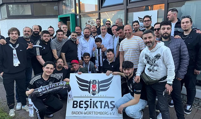 Samet Aybaba Stuttgart'ta taraftarlarla buluştu... Almanya'da Samet Aybaba fırtınası