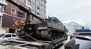 Sinop'ta gücünü gösterdi: Fırtına Obüsü gökleri titretti