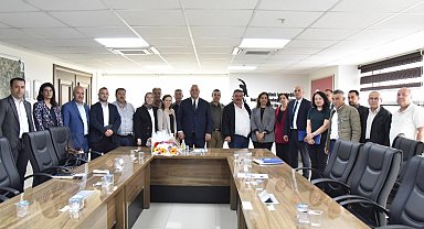 Yunusemreli muhtarlar MASKİ'de ağırlandı