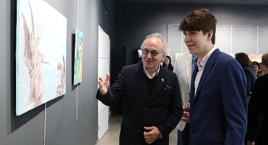 Yusuf Emir Sudan'ın İlk Resim Sergisi Nikomedya'da!