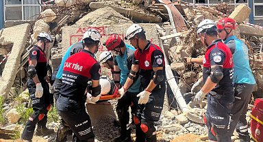 ÇAK-TİM'den başarılı deprem tatbikatı