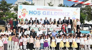 Çocuk kulüplerine muhteşem kapanış programı