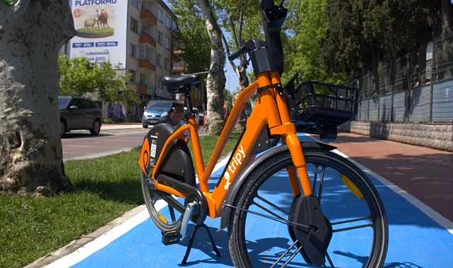 Elektirikli bisiklet Tripy'lere bahar indirimi: Dakika ücreti 2 TL