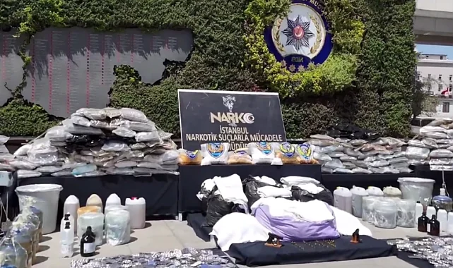 İstanbul'da zehir tacirlerine büyük darbe!