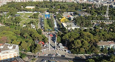 İzmir Kültürpark'ta yeşil alanlar artıyor