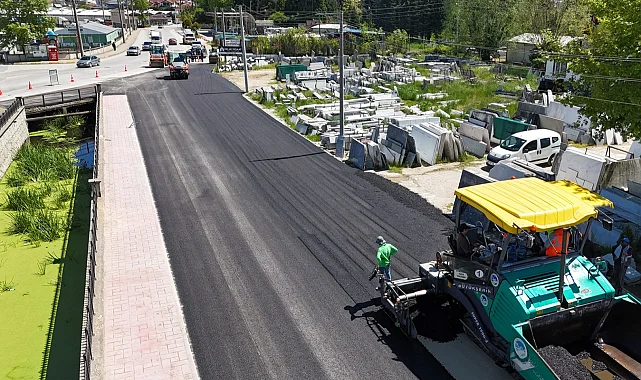 Karacasu'da asfalt çalışmaları başladı