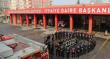 Kayseri itfaiyesinden üst düzey performans