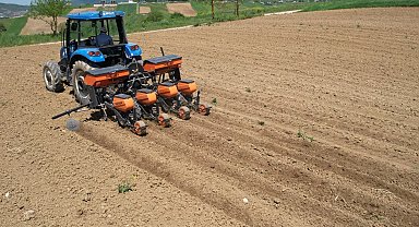 Kocaeli Büyükşehir'in desteğiyle ekim mesaisi başladı