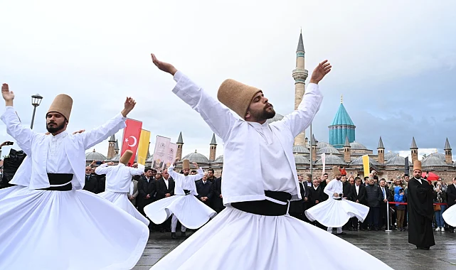 Konya'da 797. yıl "Teşrif-i Mevlana" etkinlikleri başladı