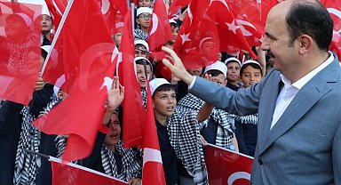 Konya'da Başkan Altay Bilgehane öğrencileriyle buluştu