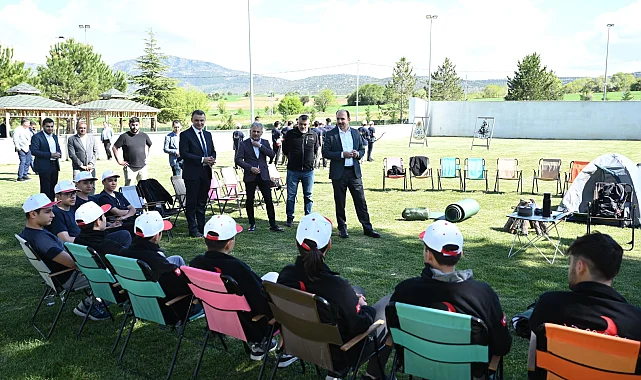 Konya'da Başkan Altay'dan LİMA kampına ziyaret
