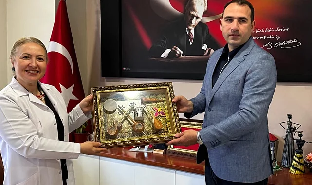 Manisa'da Azerbaycan heyetinden ziyaret