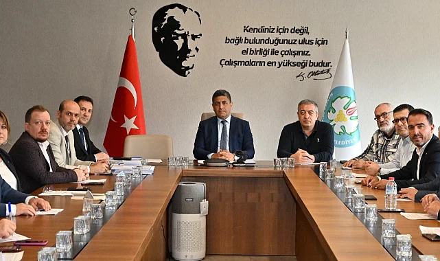 Manisa'da yeni encümen üyeleriyle ilk toplantı yapıldı