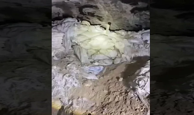 Pençe Kilit'te teröristlere ait mağaraya imha!