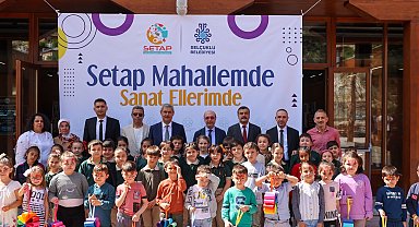 SETAP ile mahalle okullarında sanat rüzgarı esti