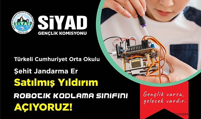 Türkeli'de Robotik Kodlama Sınıfı açılıyor