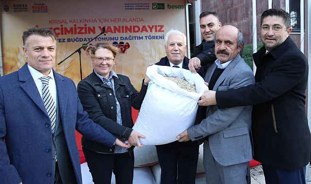 Bursa Büyükşehir'den kırsala önemli destek
