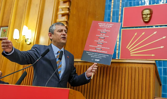 CHP'den asgari ücret talebi: 30 bin 205 TL