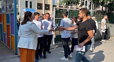 İzmit Belediyesi, LGS günü öğrencileri yalnız bırakmadı