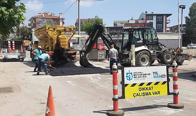 Kocaeli Büyükşehir ile yollar 7/24 güvende