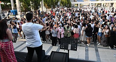 Mersin'de öğrencilere YKS öncesi moral etkinliği