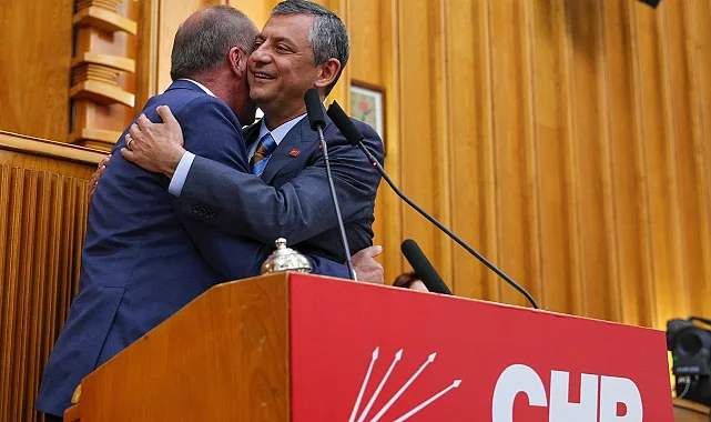 Muharrem İnce CHP'ye katıldı... "Bu bir kucaklaşma, hasret giderme"