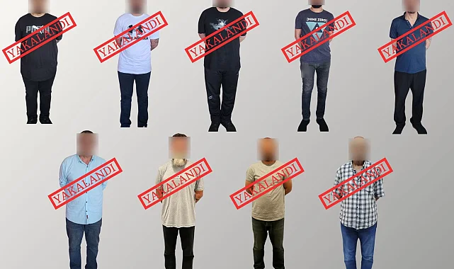 9 suçlu Türkiye'ye iade edildi