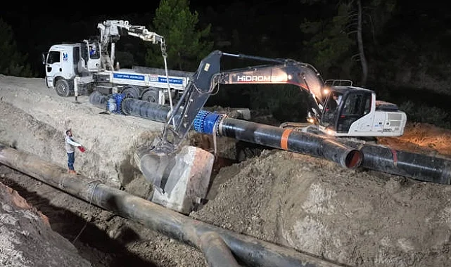 Antalya Büyükşehir'den Alanya'nın içme suyu altyapısına güçlü dokunuş
