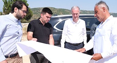 Bursa İnegöl Millet Bahçesi'nde yeşil dönüşüm sürüyor