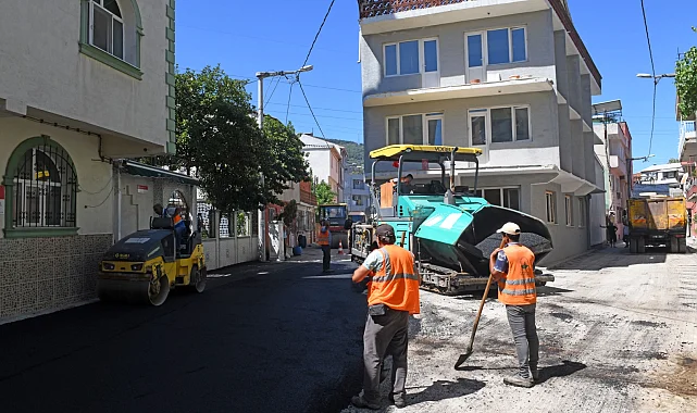 Bursa Osmangazi'nin yollarında yoğun mesai