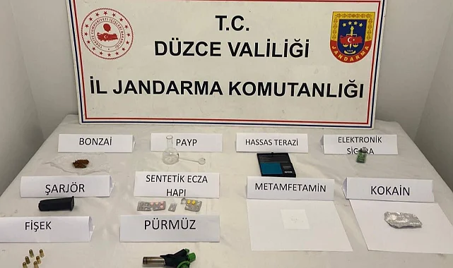 Düzce'de uyuşturucu operasyonu