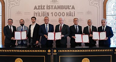 İstanbul'da Recep Tayyip Erdoğan İHL Yurdu için protokol