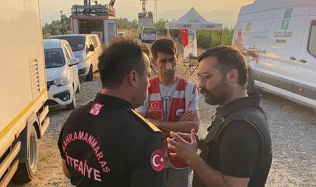 Kahramanmaraş'ta Şahbaz Derneği, ilk günden sahadaydı