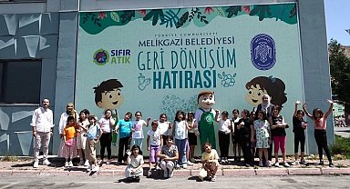 Kayseri Melikgazi'de geri dönüşüm için farkındalık eğitimi