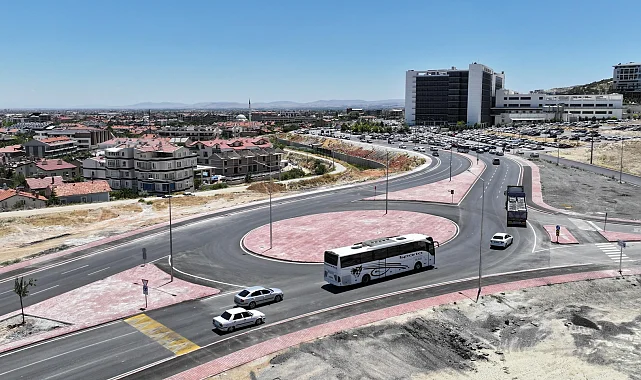Konya'da giriş çıkışlar daha güvenli hale getirildi