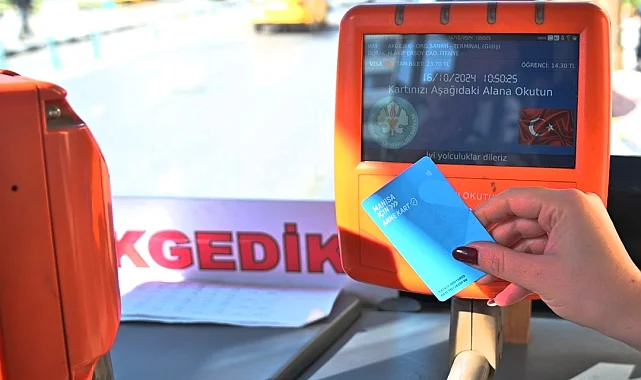 Manisa'da 8 bin 723 anneye ulaşımda ücretsiz destek