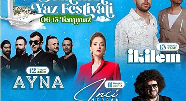 Muğla'da Dalaman yaz festivali başlıyor