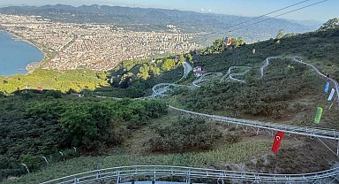 Ordu'da dağ kızağı ve sosyal tesisleri açıldı