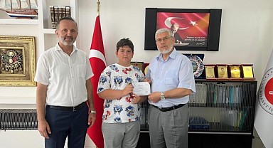 Türkeli Yaz Kur’an Kursu öğrencisinden örnek davranış
