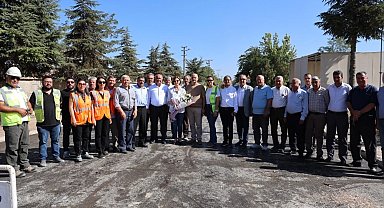 Alpu'da üst yapı çalışmaları başladı