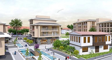 Antalya'da tarihi mahallede dönüşüm hızla ilerliyor