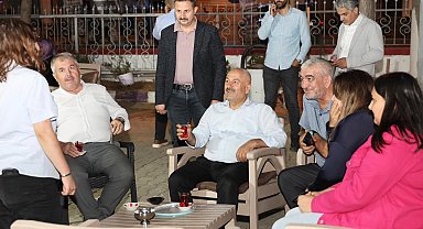 Başkan Büyükgöz Mollafenarili vatandaşlarla çay sohbetinde buluştu