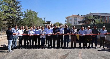 Başkan Ünlüce Alpu'da altyapı ve üstyapı çalışmalarını inceledi