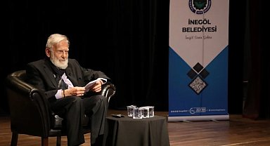 Bursa İnegöl'de Prof. Dr. Ökten'e yoğun ilgi