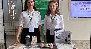 Bursalı öğrenciler Tayvan'da dünya üçüncüsü oldu