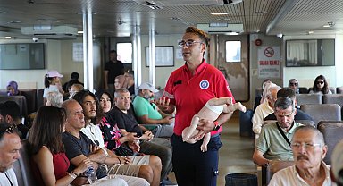 İstanbul'da denizde ve karada ilk yardım seferberliği