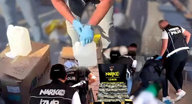 İzmir'de zehir tacirlerine 3 gözaltı!