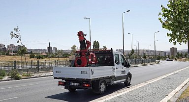 Kayseri Melikgazi ilaçlamaya hız verdi