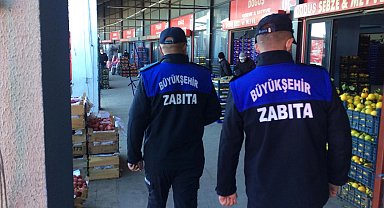 Kayseri zabıtasından güvenlik denetimi