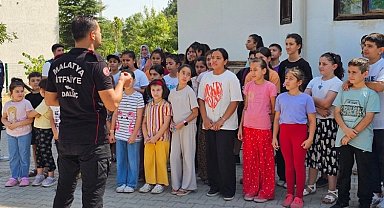 Malatya semt konaklarında deprem eğitimi